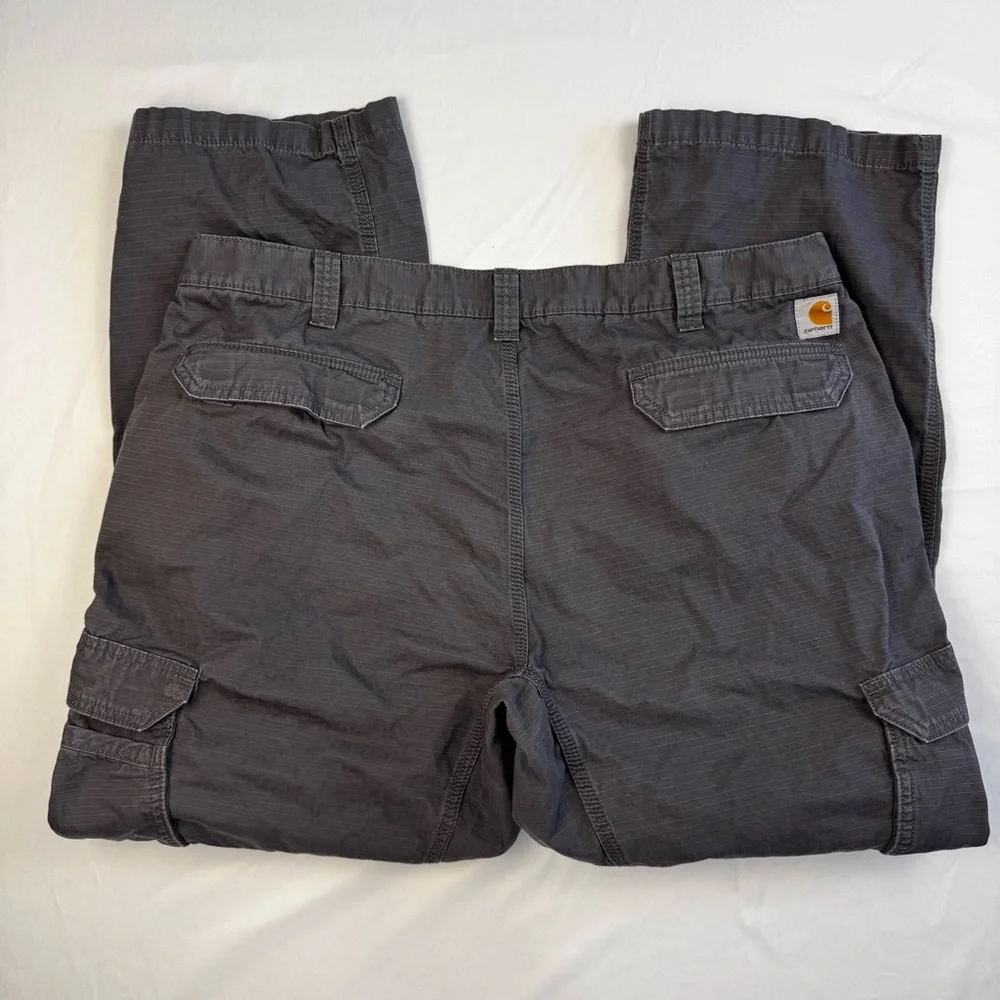 Carhartt‎ Force Mens Relaxed Fit Tapper Cargo Work Pants 42X32 utility chore
